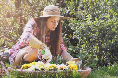 Eco-friendly lawn mowing practices